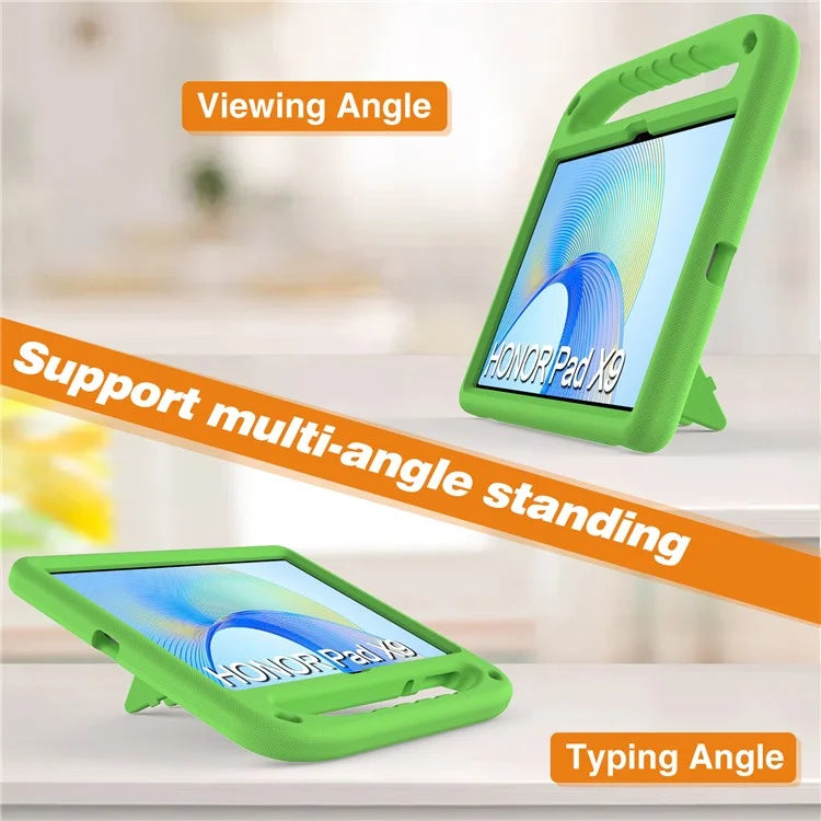 For Honor Pad X9 / X8 Pro EVA Case Hand Grip Kickstand Kids Tablet Cover