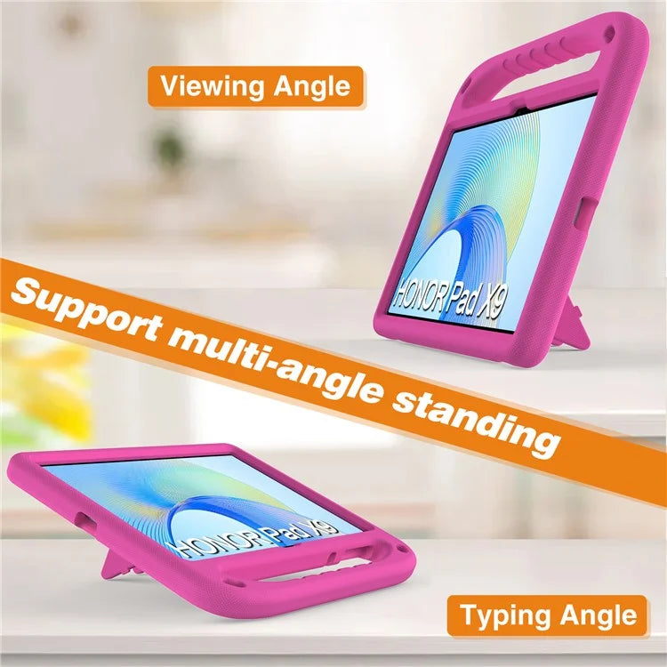 For Honor Pad X9 / X8 Pro EVA Case Hand Grip Kickstand Kids Tablet Cover