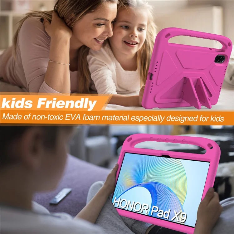 For Honor Pad X9 / X8 Pro EVA Case Hand Grip Kickstand Kids Tablet Cover