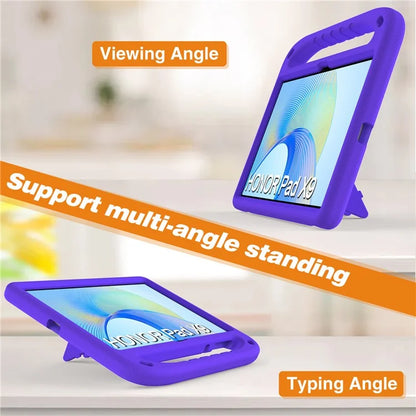 For Honor Pad X9 / X8 Pro EVA Case Hand Grip Kickstand Kids Tablet Cover