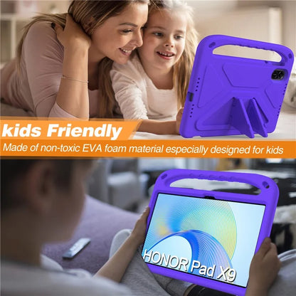 For Honor Pad X9 / X8 Pro EVA Case Hand Grip Kickstand Kids Tablet Cover