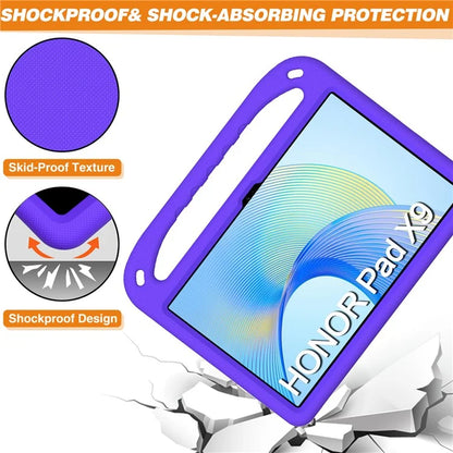 For Honor Pad X9 / X8 Pro EVA Case Hand Grip Kickstand Kids Tablet Cover