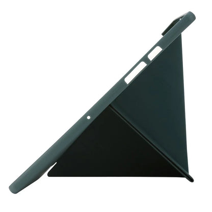 For Samsung Galaxy Tab A9+ Case Origami Stand Leather+Silicone Tablet Cover