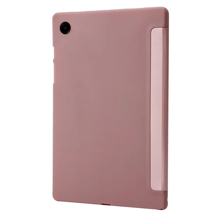 For Samsung Galaxy Tab A9+ Case Origami Stand Leather+Silicone Tablet Cover