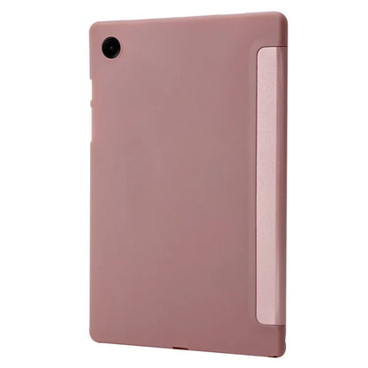 For Samsung Galaxy Tab A9+ Case Origami Stand Leather+Silicone Tablet Cover