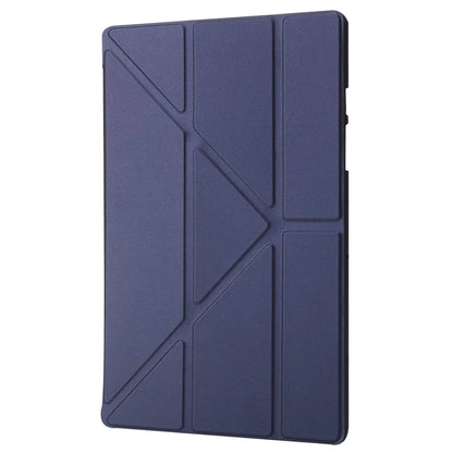 For Samsung Galaxy Tab A9+ Case Origami Stand Leather+Silicone Tablet Cover