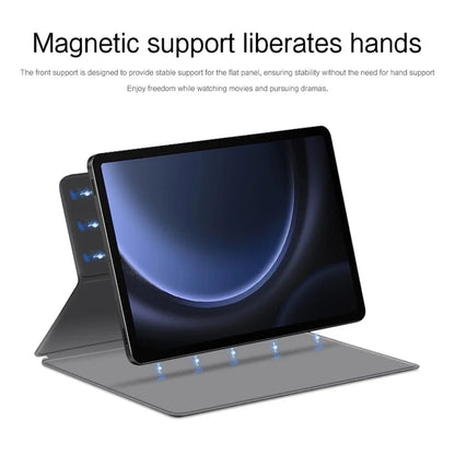 For Samsung Galaxy Tab S9 FE Tablet Case Magnetic PU Leather Stand Cover