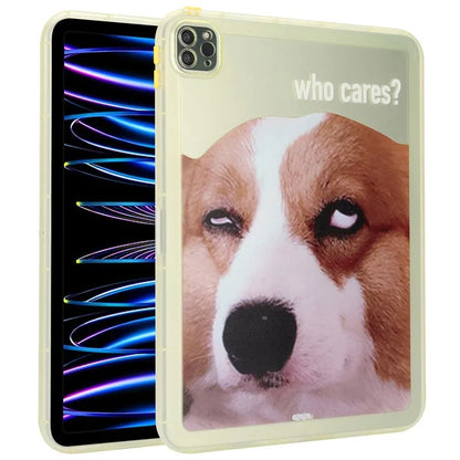 For iPad Pro 11 (2022) / (2021) / (2020) Case Animal Pattern TPU Tablet Cover