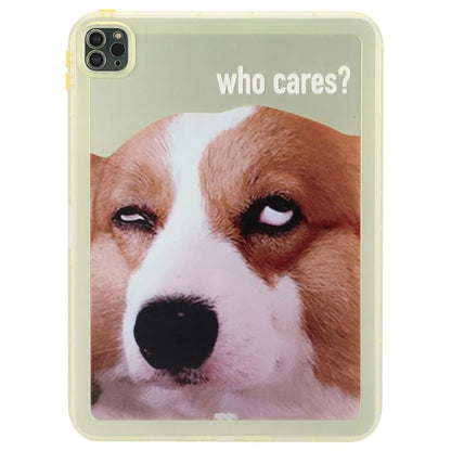 For iPad Pro 11 (2022) / (2021) / (2020) Case Animal Pattern TPU Tablet Cover