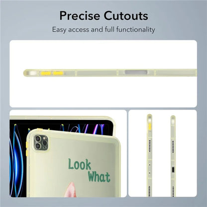 For iPad Pro 11 (2022) / (2021) / (2020) Case Animal Pattern TPU Tablet Cover