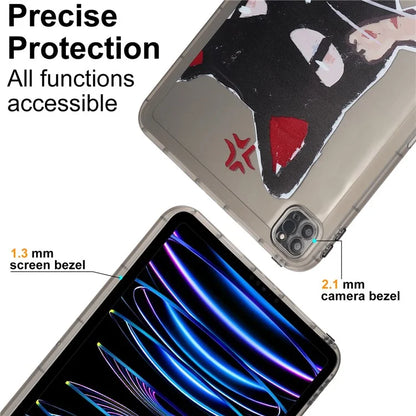 For iPad Pro 11 (2022) / (2021) / (2020) Case Animal Pattern TPU Tablet Cover