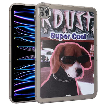 For iPad Pro 11 (2022) / (2021) / (2020) Case Animal Pattern TPU Tablet Cover
