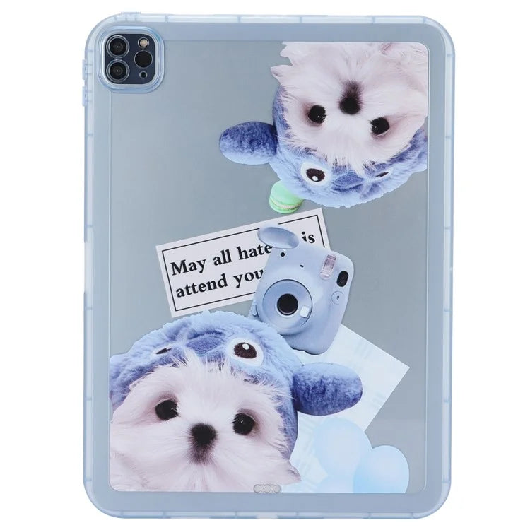 For iPad Pro 11 (2022) / (2021) / (2020) Case Animal Pattern TPU Tablet Cover