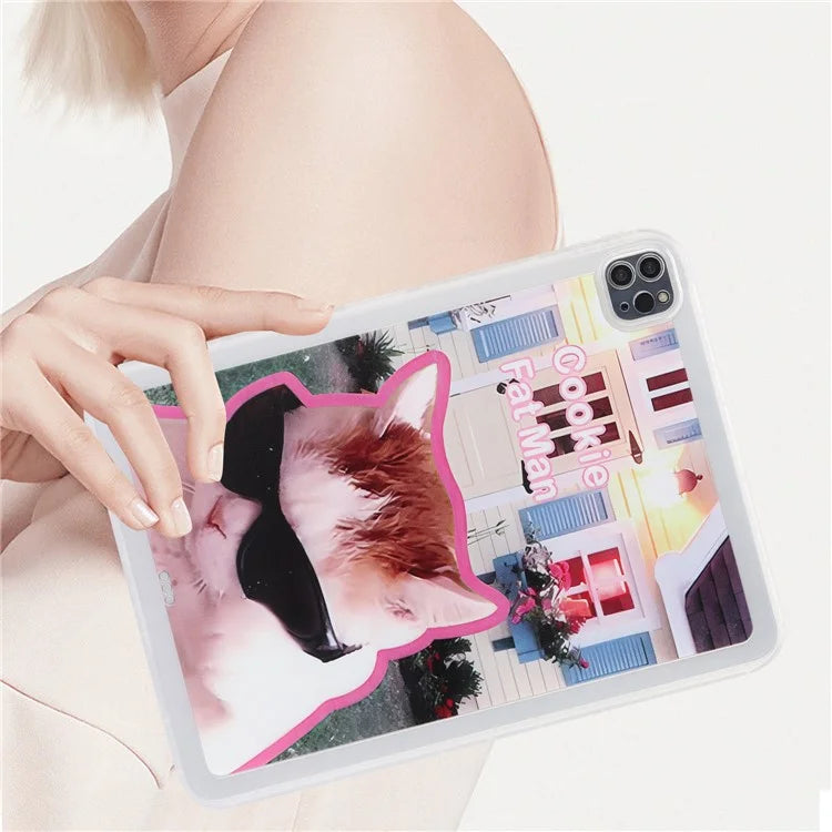 For iPad Pro 11 (2022) / (2021) / (2020) Case Animal Pattern TPU Tablet Cover