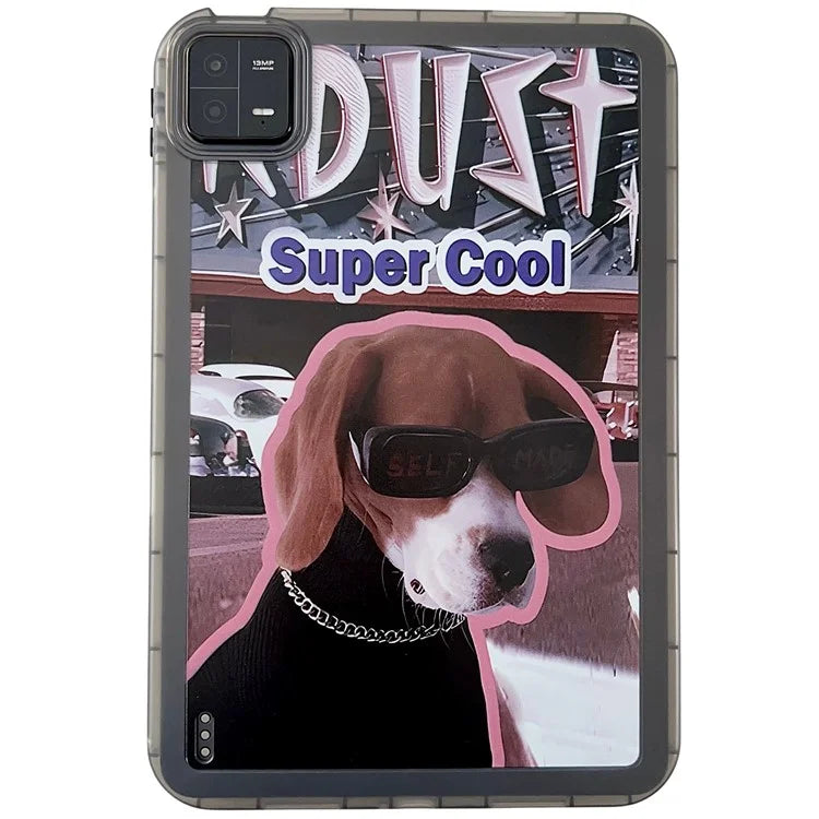 For Xiaomi Pad 6 / Pad 6 Pro Protective Case Animal Pattern TPU Anti-Scratch Tablet Cover