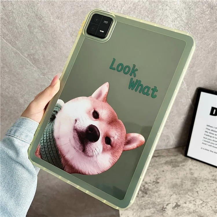 For Xiaomi Pad 6 / Pad 6 Pro Protective Case Animal Pattern TPU Anti-Scratch Tablet Cover