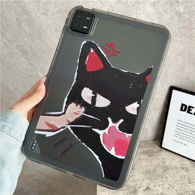 For Xiaomi Pad 6 / Pad 6 Pro Protective Case Animal Pattern TPU Anti-Scratch Tablet Cover