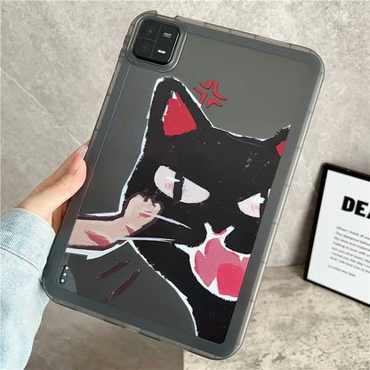 For Xiaomi Pad 6 / Pad 6 Pro Protective Case Animal Pattern TPU Anti-Scratch Tablet Cover
