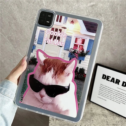 For Xiaomi Pad 6 / Pad 6 Pro Protective Case Animal Pattern TPU Anti-Scratch Tablet Cover