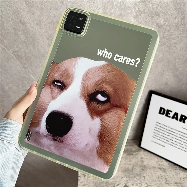 For Xiaomi Pad 6 / Pad 6 Pro Protective Case Animal Pattern TPU Anti-Scratch Tablet Cover