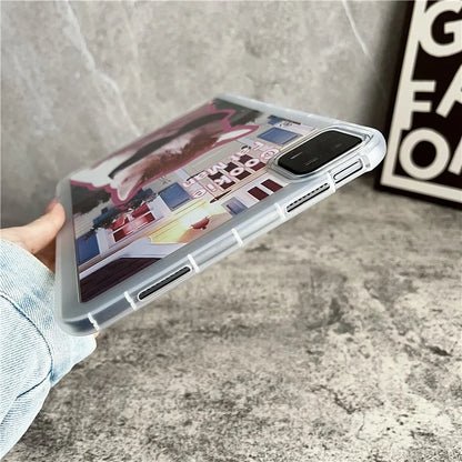 For Xiaomi Pad 6 / Pad 6 Pro Protective Case Animal Pattern TPU Anti-Scratch Tablet Cover