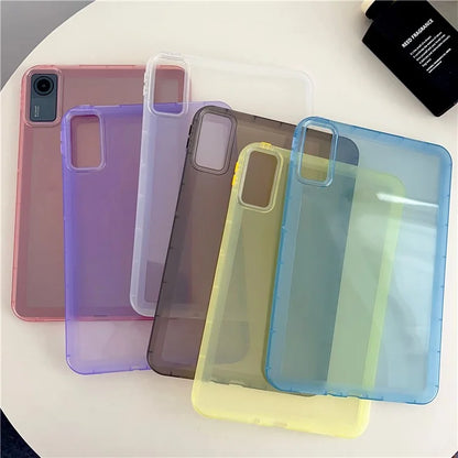 For Xiaomi Redmi Pad SE Case Transparent TPU Shockproof Tablet Cover
