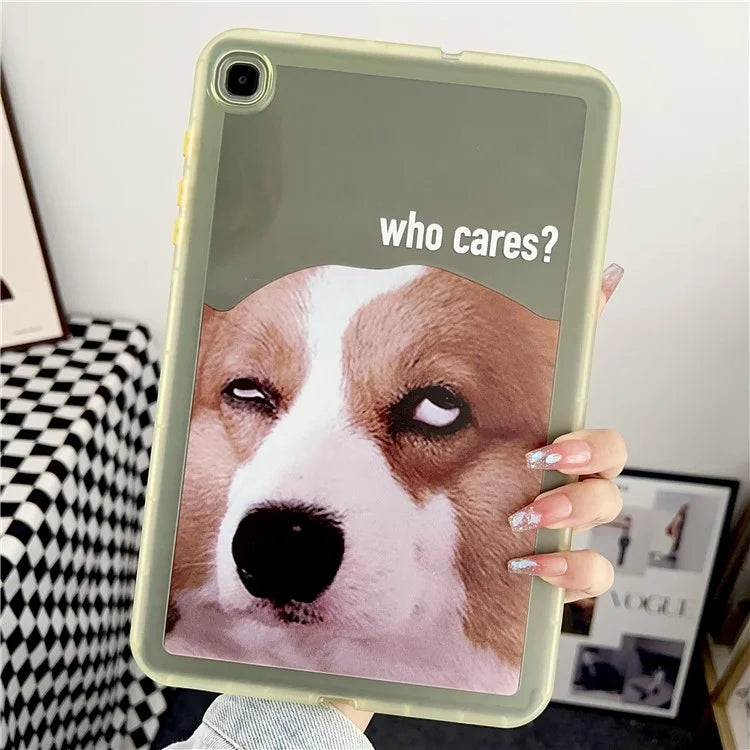 For Samsung Galaxy Tab S6 Lite (2024) / S6 Lite (2022) / S6 Lite (2020) P610 P615 Case Animal Pattern TPU Tablet Cover