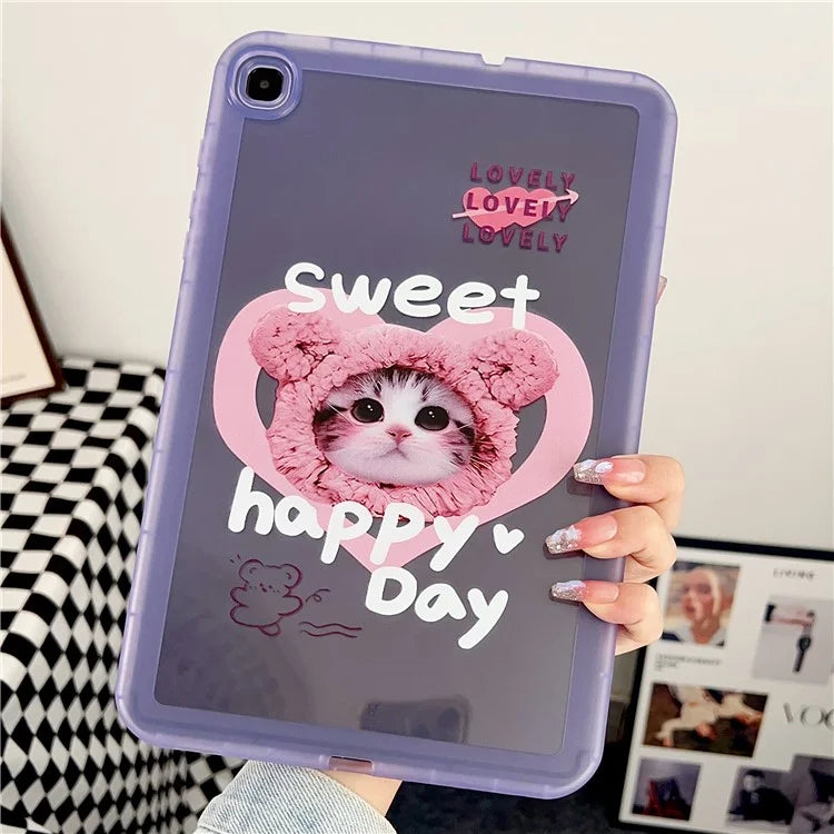 For Samsung Galaxy Tab S6 Lite (2024) / S6 Lite (2022) / S6 Lite (2020) P610 P615 Case Animal Pattern TPU Tablet Cover