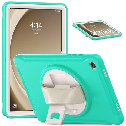 For Samsung Galaxy Tab A9+ Kickstand Back Cover PC+TPU Tablet Case