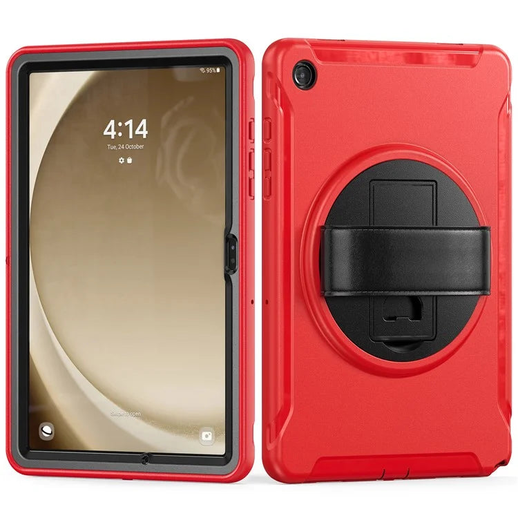 For Samsung Galaxy Tab A9+ Kickstand Back Cover PC+TPU Tablet Case