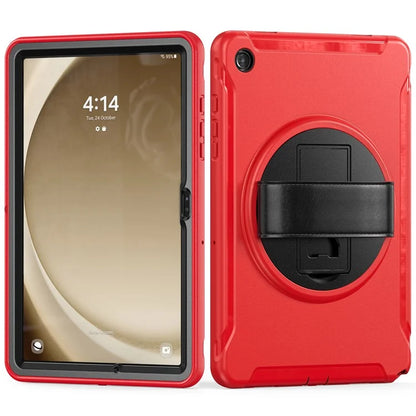 For Samsung Galaxy Tab A9+ Kickstand Back Cover PC+TPU Tablet Case