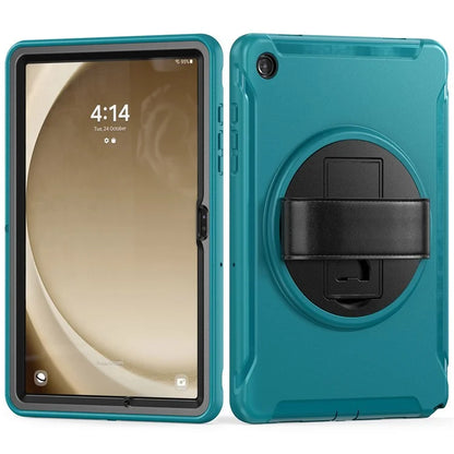 For Samsung Galaxy Tab A9+ Kickstand Back Cover PC+TPU Tablet Case