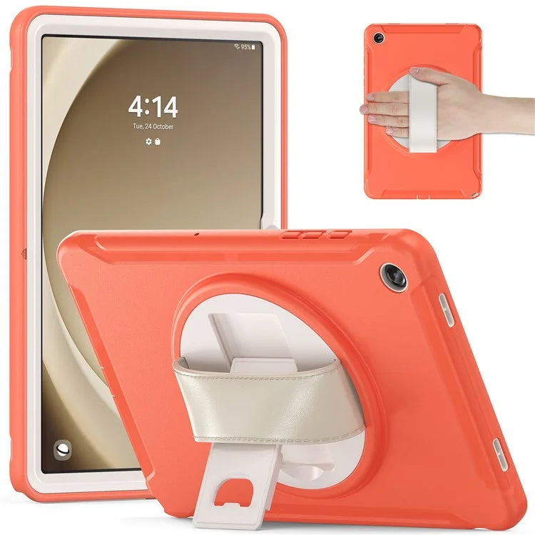 For Samsung Galaxy Tab A9+ Kickstand Back Cover PC+TPU Tablet Case