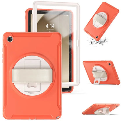 For Samsung Galaxy Tab A9+ Kickstand Back Cover PC+TPU Tablet Case