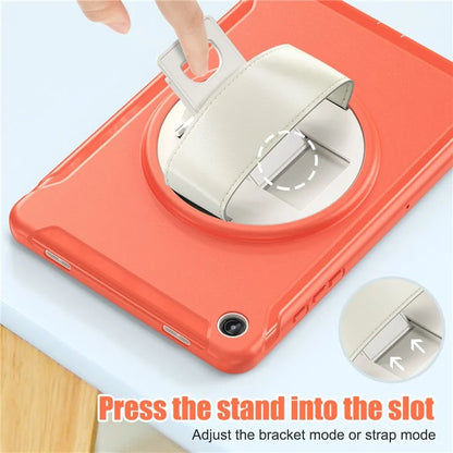 For Samsung Galaxy Tab A9+ Kickstand Back Cover PC+TPU Tablet Case
