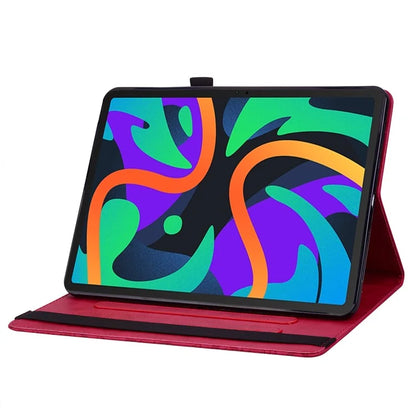 For Lenovo Tab M11 / Xiaoxin Pad 11 2024 Protective Shell Flower Pattern PU Leather Stand Tablet Cover