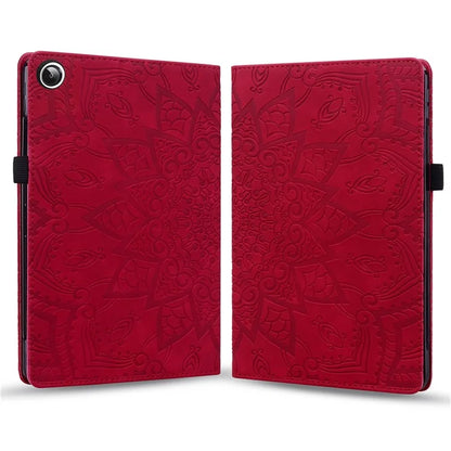 For Lenovo Tab M11 / Xiaoxin Pad 11 2024 Protective Shell Flower Pattern PU Leather Stand Tablet Cover