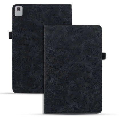 For Lenovo Tab M11 / Xiaoxin Pad 11 2024 Protective Shell Flower Pattern PU Leather Stand Tablet Cover