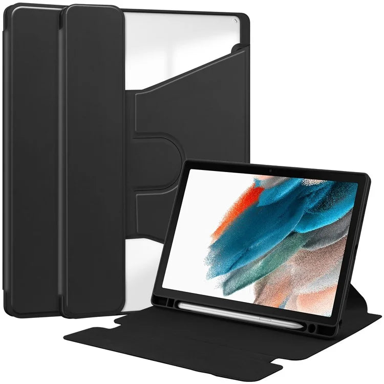 For Samsung Galaxy Tab A8 10.5 (2021) / (2022) Rotating Case PU Leather Tablet Cover (without Keyboard)