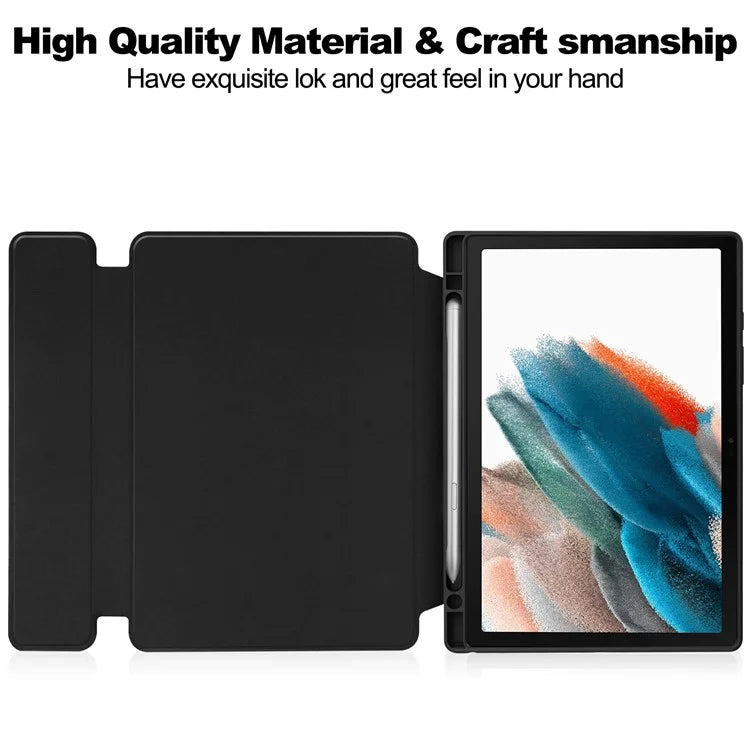 For Samsung Galaxy Tab A8 10.5 (2021) / (2022) Rotating Case PU Leather Tablet Cover (without Keyboard)