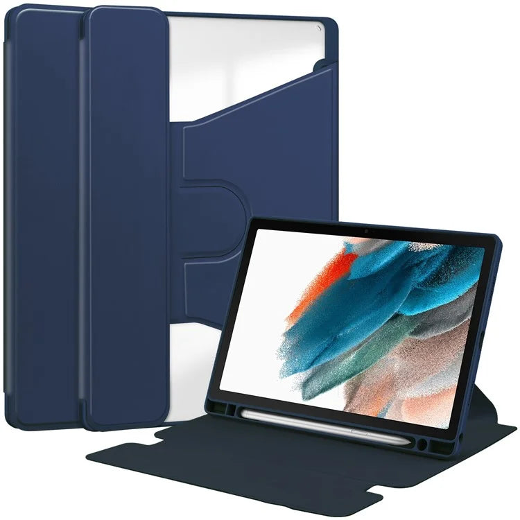 For Samsung Galaxy Tab A8 10.5 (2021) / (2022) Rotating Case PU Leather Tablet Cover (without Keyboard)