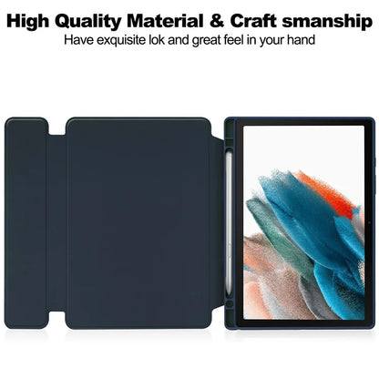 For Samsung Galaxy Tab A8 10.5 (2021) / (2022) Rotating Case PU Leather Tablet Cover (without Keyboard)