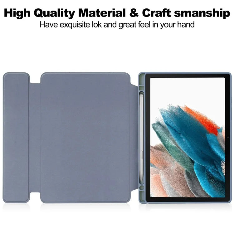 For Samsung Galaxy Tab A8 10.5 (2021) / (2022) Rotating Case PU Leather Tablet Cover (without Keyboard)