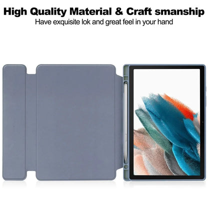 For Samsung Galaxy Tab A8 10.5 (2021) / (2022) Rotating Case PU Leather Tablet Cover (without Keyboard)