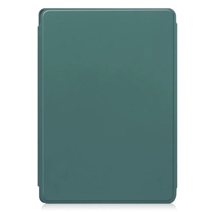 For Samsung Galaxy Tab A8 10.5 (2021) / (2022) Rotating Case PU Leather Tablet Cover (without Keyboard)ish Green
