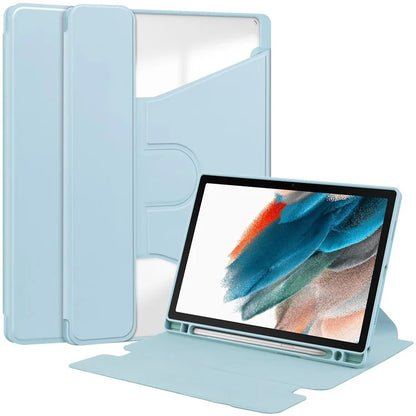 For Samsung Galaxy Tab A8 10.5 (2021) / (2022) Rotating Case PU Leather Tablet Cover (without Keyboard)