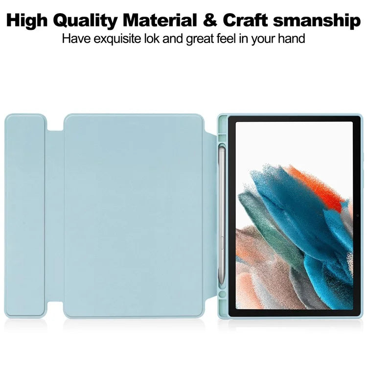 For Samsung Galaxy Tab A8 10.5 (2021) / (2022) Rotating Case PU Leather Tablet Cover (without Keyboard)