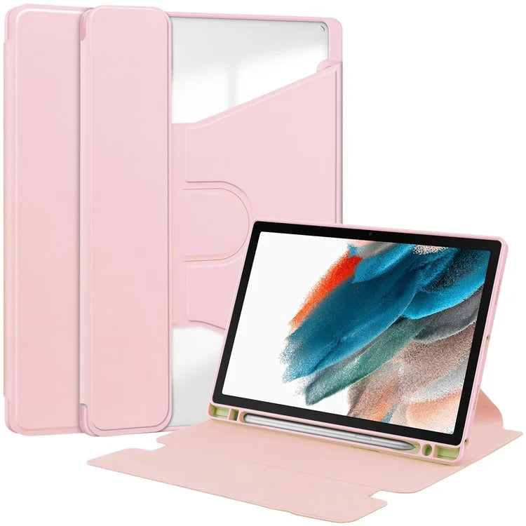 For Samsung Galaxy Tab A8 10.5 (2021) / (2022) Rotating Case PU Leather Tablet Cover (without Keyboard)