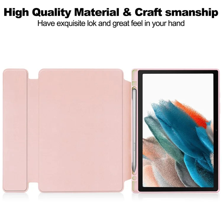For Samsung Galaxy Tab A8 10.5 (2021) / (2022) Rotating Case PU Leather Tablet Cover (without Keyboard)
