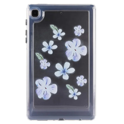 For Samsung Galaxy Tab A7 Lite 8.7-inch T225 T220 Case Flower Pattern PC+TPU Tablet Cover